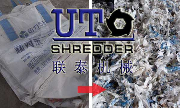 plastic woven bag - jumbo bag shredder