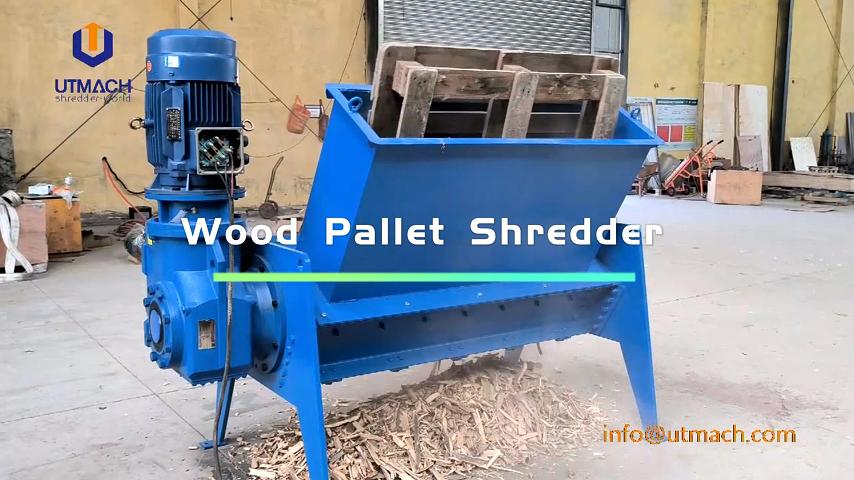 Wood Pallet Shredder