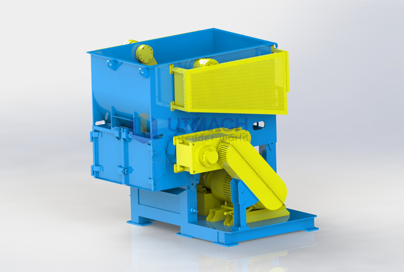 Working Principle And Performance Characteristics Of Single Shaft Shredder