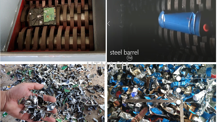 Necessary operation matters for use of shredder